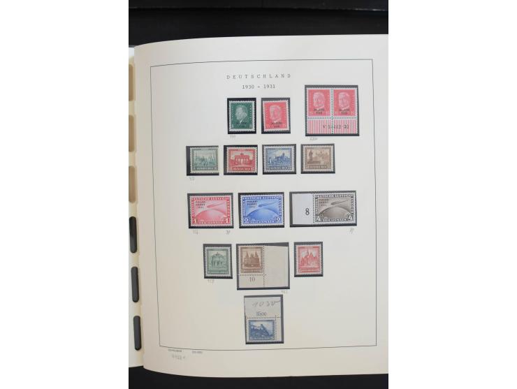 1872/1945, postfrische, ungebrauchte und gestempelte Sammlung, vielfach in beiden Erhaltungen gesammelt, ab Weimar kpl., dazu