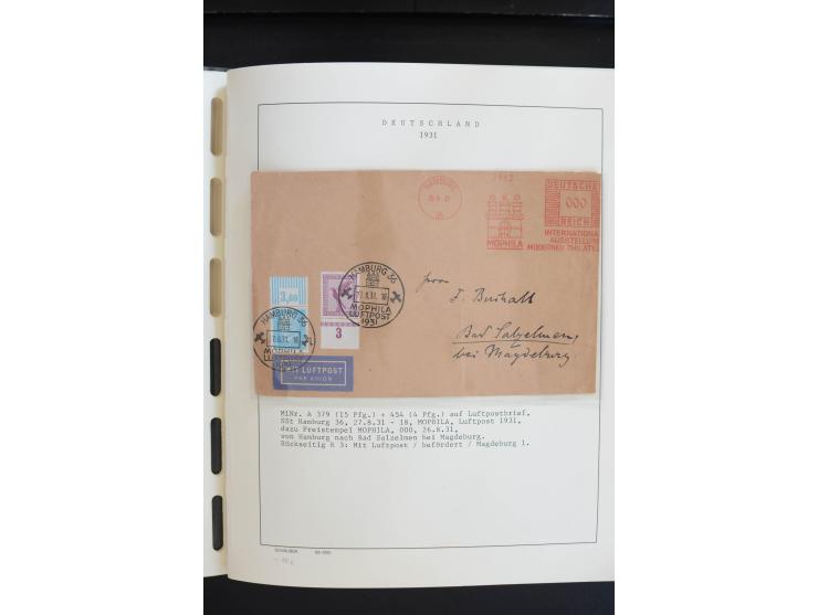 1872/1945, postfrische, ungebrauchte und gestempelte Sammlung, vielfach in beiden Erhaltungen gesammelt, ab Weimar kpl., dazu