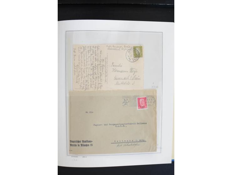 1872/1945, postfrische, ungebrauchte und gestempelte Sammlung, vielfach in beiden Erhaltungen gesammelt, ab Weimar kpl., dazu