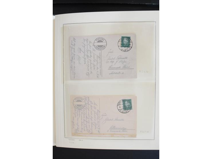 1872/1945, postfrische, ungebrauchte und gestempelte Sammlung, vielfach in beiden Erhaltungen gesammelt, ab Weimar kpl., dazu