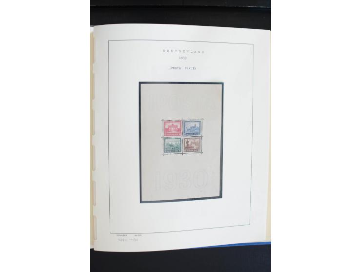 1872/1945, postfrische, ungebrauchte und gestempelte Sammlung, vielfach in beiden Erhaltungen gesammelt, ab Weimar kpl., dazu