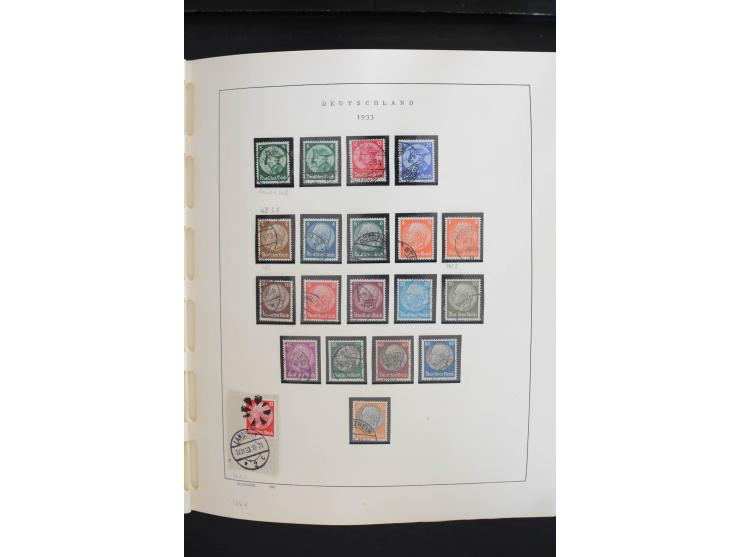 1872/1945, postfrische, ungebrauchte und gestempelte Sammlung, vielfach in beiden Erhaltungen gesammelt, ab Weimar kpl., dazu