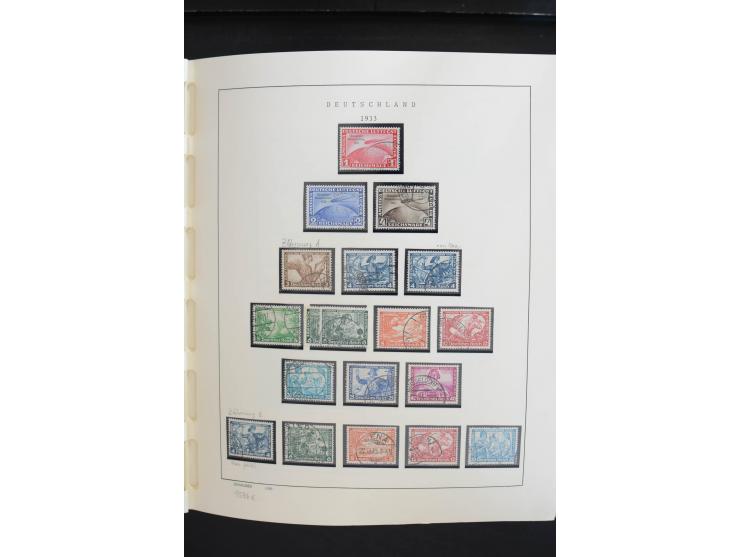 1872/1945, postfrische, ungebrauchte und gestempelte Sammlung, vielfach in beiden Erhaltungen gesammelt, ab Weimar kpl., dazu