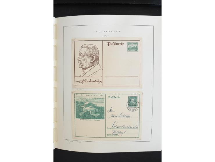 1872/1945, postfrische, ungebrauchte und gestempelte Sammlung, vielfach in beiden Erhaltungen gesammelt, ab Weimar kpl., dazu