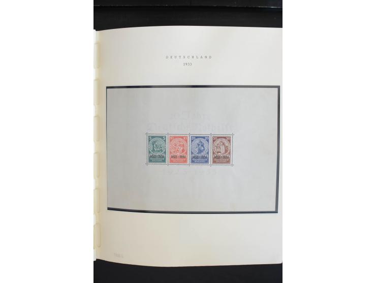 1872/1945, postfrische, ungebrauchte und gestempelte Sammlung, vielfach in beiden Erhaltungen gesammelt, ab Weimar kpl., dazu