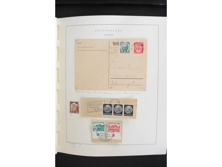 1872/1945, postfrische, ungebrauchte und gestempelte Sammlung, vielfach in beiden Erhaltungen gesammelt, ab Weimar kpl., dazu