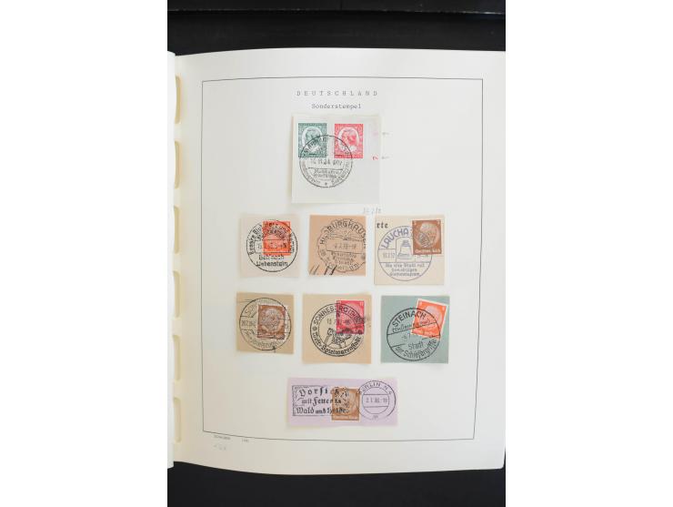 1872/1945, postfrische, ungebrauchte und gestempelte Sammlung, vielfach in beiden Erhaltungen gesammelt, ab Weimar kpl., dazu