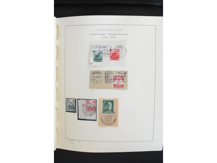 1872/1945, postfrische, ungebrauchte und gestempelte Sammlung, vielfach in beiden Erhaltungen gesammelt, ab Weimar kpl., dazu