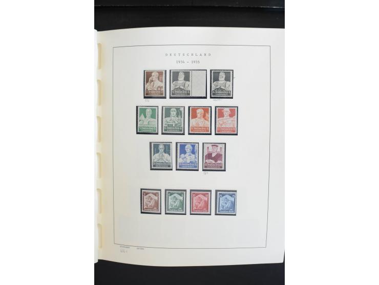 1872/1945, postfrische, ungebrauchte und gestempelte Sammlung, vielfach in beiden Erhaltungen gesammelt, ab Weimar kpl., dazu