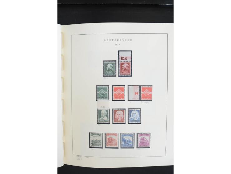 1872/1945, postfrische, ungebrauchte und gestempelte Sammlung, vielfach in beiden Erhaltungen gesammelt, ab Weimar kpl., dazu