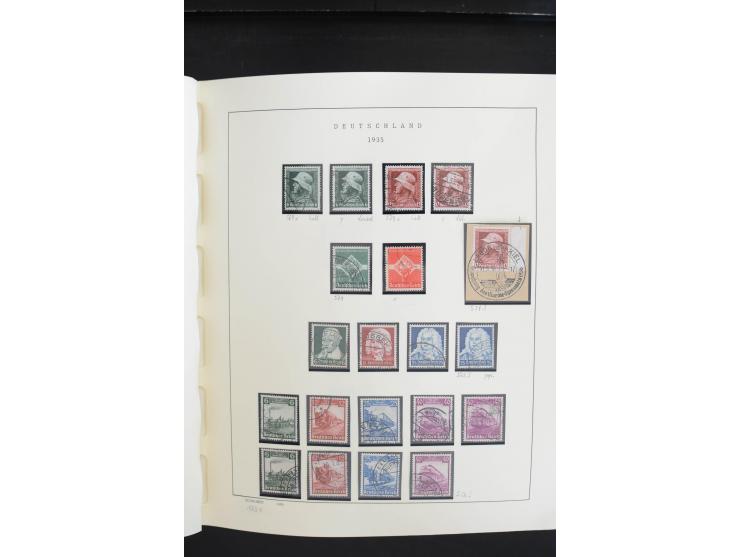 1872/1945, postfrische, ungebrauchte und gestempelte Sammlung, vielfach in beiden Erhaltungen gesammelt, ab Weimar kpl., dazu