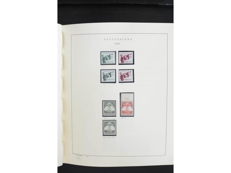 1872/1945, postfrische, ungebrauchte und gestempelte Sammlung, vielfach in beiden Erhaltungen gesammelt, ab Weimar kpl., dazu