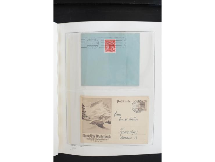 1872/1945, postfrische, ungebrauchte und gestempelte Sammlung, vielfach in beiden Erhaltungen gesammelt, ab Weimar kpl., dazu