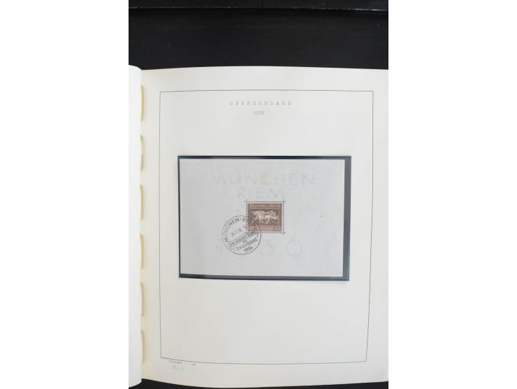 1872/1945, postfrische, ungebrauchte und gestempelte Sammlung, vielfach in beiden Erhaltungen gesammelt, ab Weimar kpl., dazu