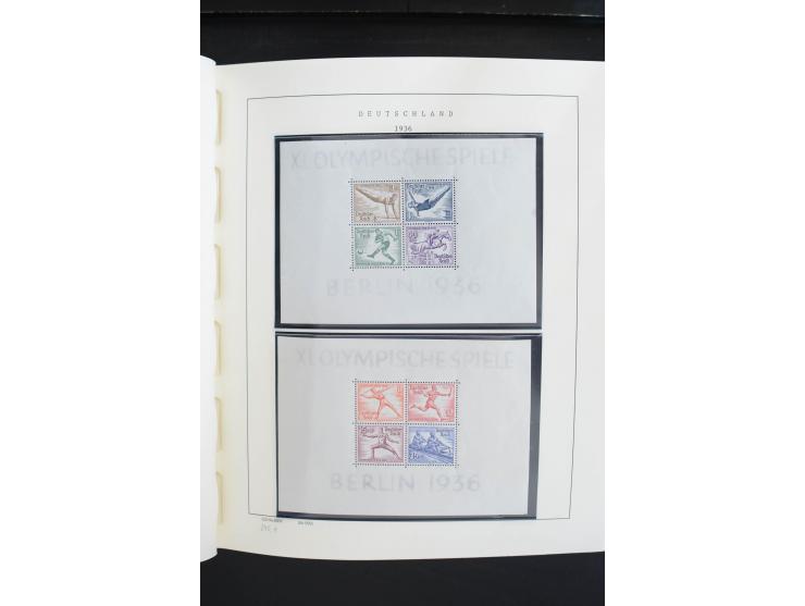 1872/1945, postfrische, ungebrauchte und gestempelte Sammlung, vielfach in beiden Erhaltungen gesammelt, ab Weimar kpl., dazu