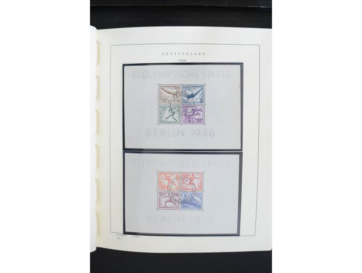 1872/1945, postfrische, ungebrauchte und gestempelte Sammlung, vielfach in beiden Erhaltungen gesammelt, ab Weimar kpl., dazu