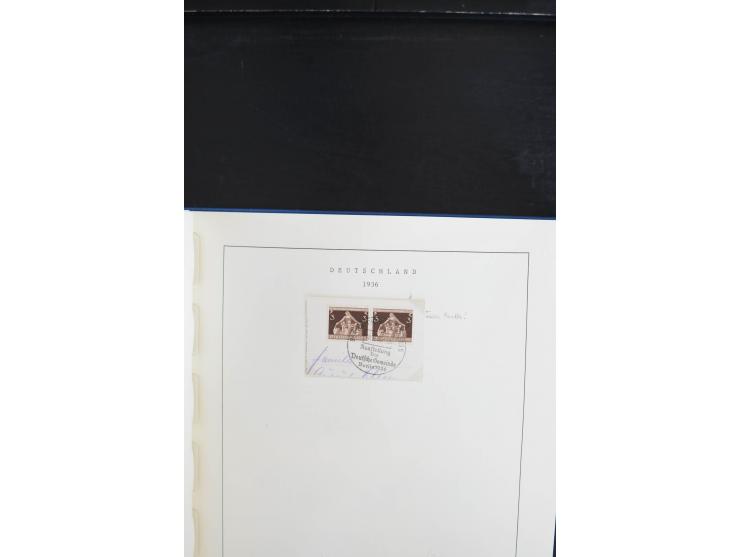 1872/1945, postfrische, ungebrauchte und gestempelte Sammlung, vielfach in beiden Erhaltungen gesammelt, ab Weimar kpl., dazu