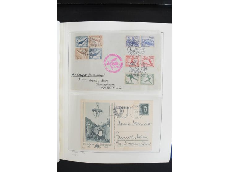 1872/1945, postfrische, ungebrauchte und gestempelte Sammlung, vielfach in beiden Erhaltungen gesammelt, ab Weimar kpl., dazu