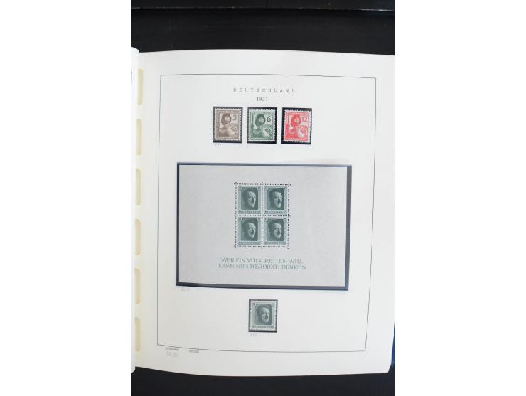 1872/1945, postfrische, ungebrauchte und gestempelte Sammlung, vielfach in beiden Erhaltungen gesammelt, ab Weimar kpl., dazu