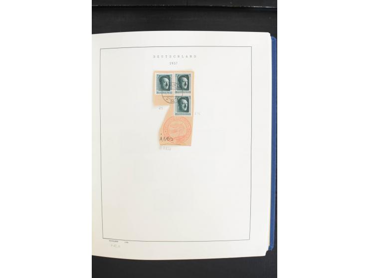 1872/1945, postfrische, ungebrauchte und gestempelte Sammlung, vielfach in beiden Erhaltungen gesammelt, ab Weimar kpl., dazu