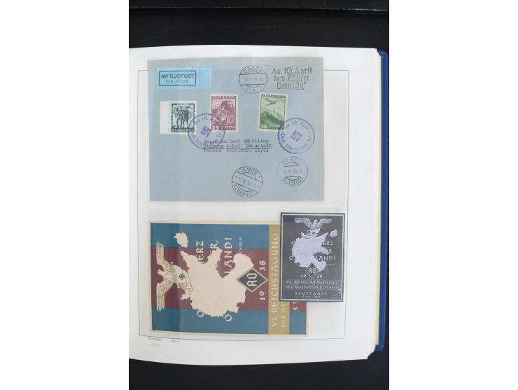 1872/1945, postfrische, ungebrauchte und gestempelte Sammlung, vielfach in beiden Erhaltungen gesammelt, ab Weimar kpl., dazu