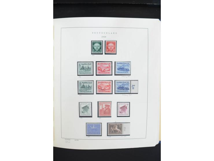 1872/1945, postfrische, ungebrauchte und gestempelte Sammlung, vielfach in beiden Erhaltungen gesammelt, ab Weimar kpl., dazu