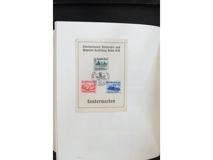 1872/1945, postfrische, ungebrauchte und gestempelte Sammlung, vielfach in beiden Erhaltungen gesammelt, ab Weimar kpl., dazu