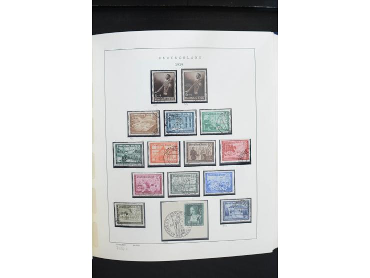 1872/1945, postfrische, ungebrauchte und gestempelte Sammlung, vielfach in beiden Erhaltungen gesammelt, ab Weimar kpl., dazu
