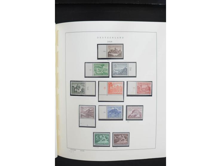 1872/1945, postfrische, ungebrauchte und gestempelte Sammlung, vielfach in beiden Erhaltungen gesammelt, ab Weimar kpl., dazu