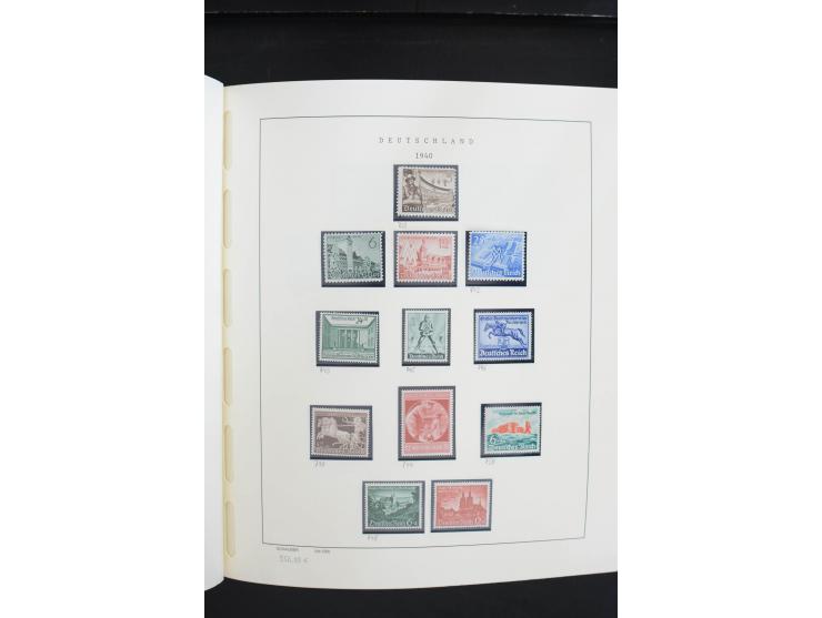 1872/1945, postfrische, ungebrauchte und gestempelte Sammlung, vielfach in beiden Erhaltungen gesammelt, ab Weimar kpl., dazu
