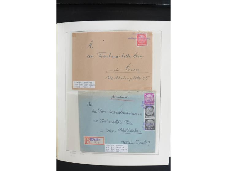 1872/1945, postfrische, ungebrauchte und gestempelte Sammlung, vielfach in beiden Erhaltungen gesammelt, ab Weimar kpl., dazu