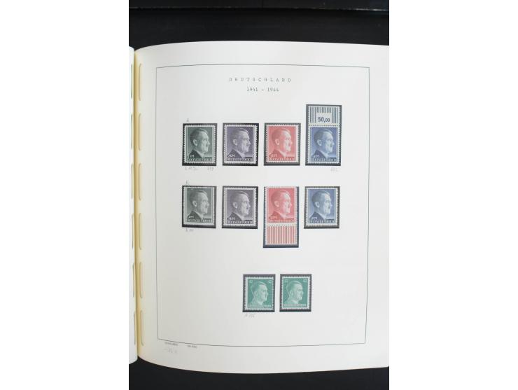 1872/1945, postfrische, ungebrauchte und gestempelte Sammlung, vielfach in beiden Erhaltungen gesammelt, ab Weimar kpl., dazu