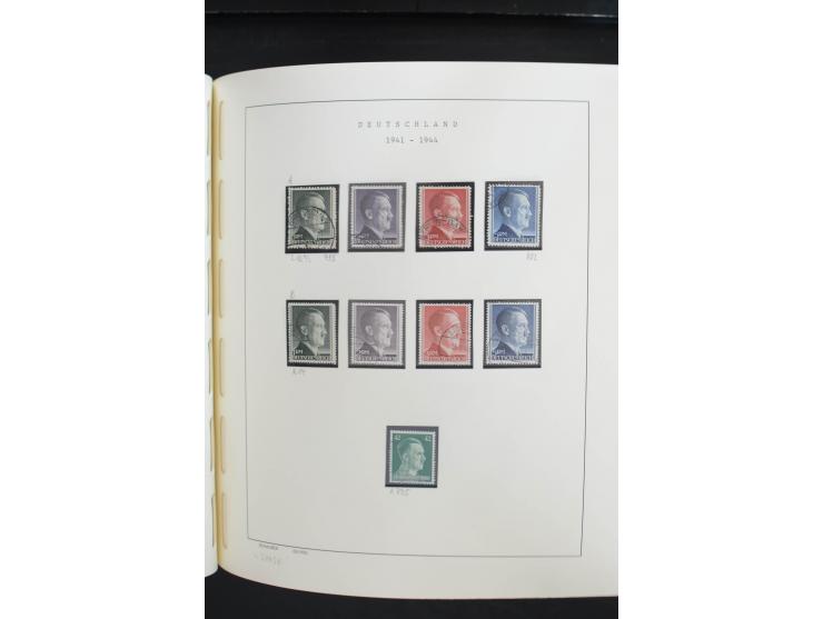 1872/1945, postfrische, ungebrauchte und gestempelte Sammlung, vielfach in beiden Erhaltungen gesammelt, ab Weimar kpl., dazu