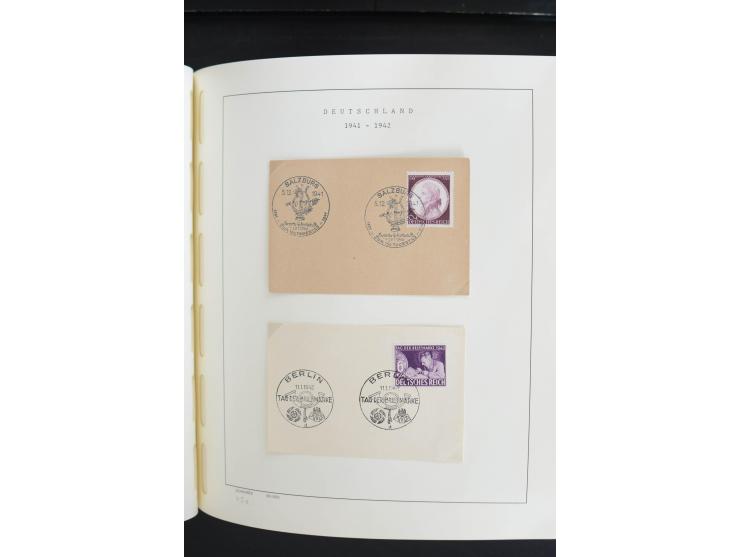 1872/1945, postfrische, ungebrauchte und gestempelte Sammlung, vielfach in beiden Erhaltungen gesammelt, ab Weimar kpl., dazu