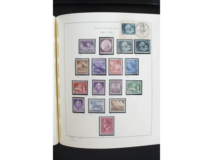 1872/1945, postfrische, ungebrauchte und gestempelte Sammlung, vielfach in beiden Erhaltungen gesammelt, ab Weimar kpl., dazu