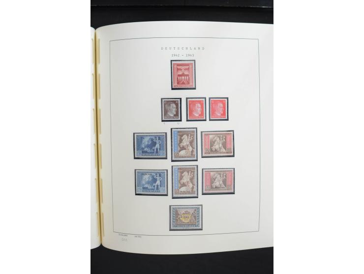 1872/1945, postfrische, ungebrauchte und gestempelte Sammlung, vielfach in beiden Erhaltungen gesammelt, ab Weimar kpl., dazu