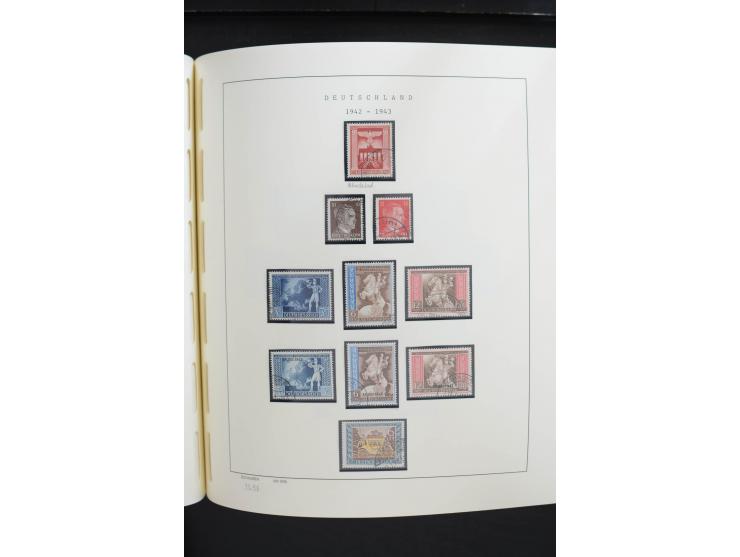 1872/1945, postfrische, ungebrauchte und gestempelte Sammlung, vielfach in beiden Erhaltungen gesammelt, ab Weimar kpl., dazu