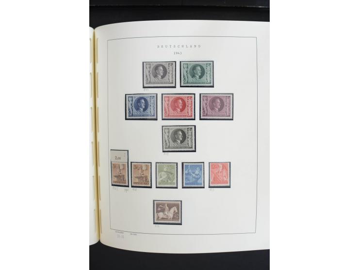 1872/1945, postfrische, ungebrauchte und gestempelte Sammlung, vielfach in beiden Erhaltungen gesammelt, ab Weimar kpl., dazu