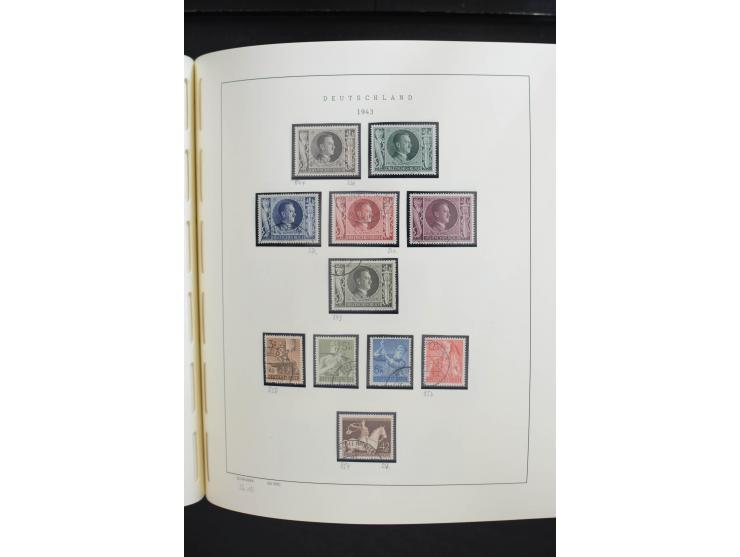 1872/1945, postfrische, ungebrauchte und gestempelte Sammlung, vielfach in beiden Erhaltungen gesammelt, ab Weimar kpl., dazu