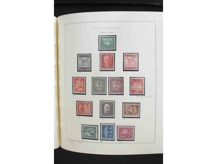 1872/1945, postfrische, ungebrauchte und gestempelte Sammlung, vielfach in beiden Erhaltungen gesammelt, ab Weimar kpl., dazu
