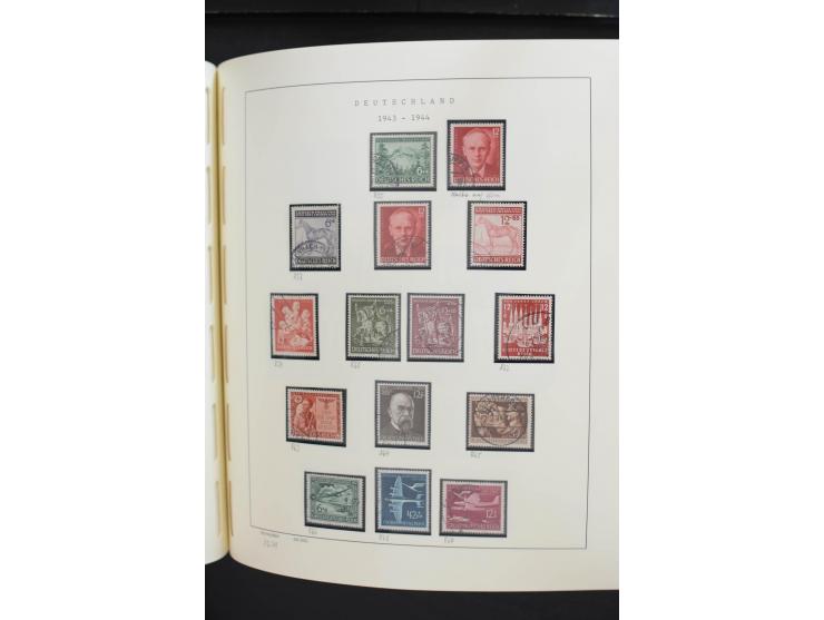 1872/1945, postfrische, ungebrauchte und gestempelte Sammlung, vielfach in beiden Erhaltungen gesammelt, ab Weimar kpl., dazu