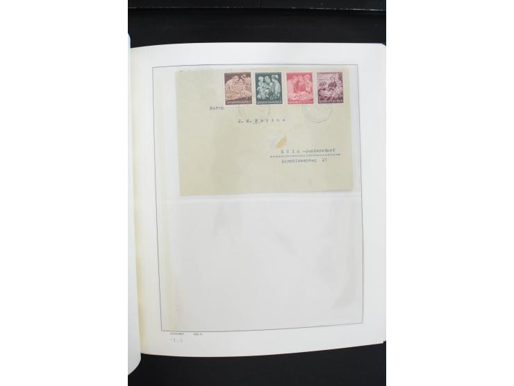 1872/1945, postfrische, ungebrauchte und gestempelte Sammlung, vielfach in beiden Erhaltungen gesammelt, ab Weimar kpl., dazu