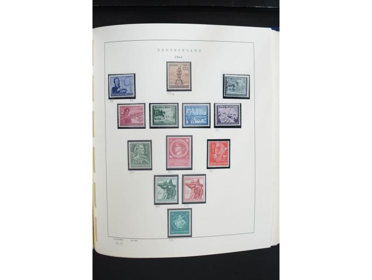 1872/1945, postfrische, ungebrauchte und gestempelte Sammlung, vielfach in beiden Erhaltungen gesammelt, ab Weimar kpl., dazu