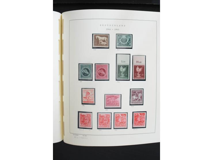 1872/1945, postfrische, ungebrauchte und gestempelte Sammlung, vielfach in beiden Erhaltungen gesammelt, ab Weimar kpl., dazu