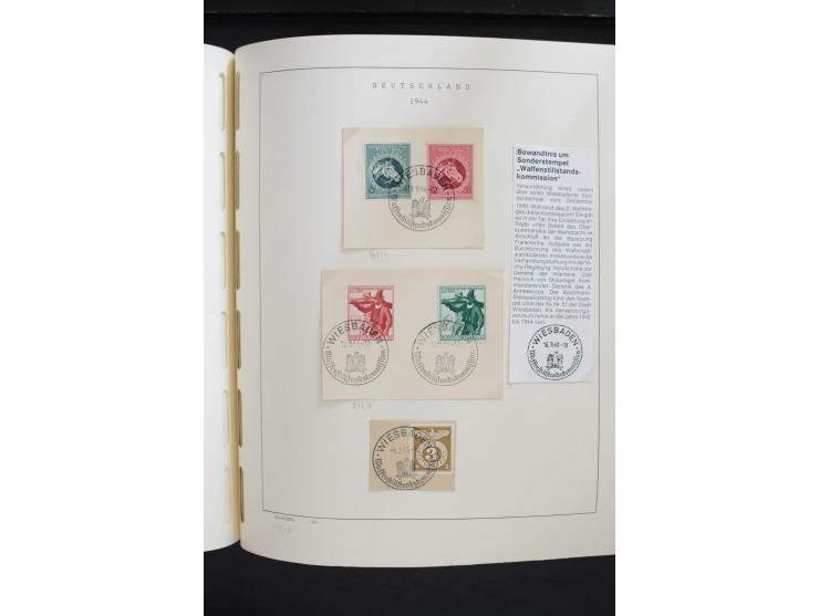 1872/1945, postfrische, ungebrauchte und gestempelte Sammlung, vielfach in beiden Erhaltungen gesammelt, ab Weimar kpl., dazu