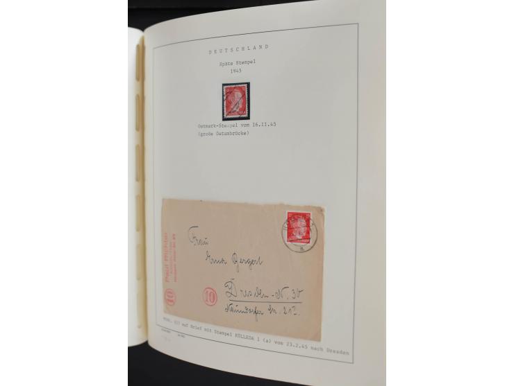 1872/1945, postfrische, ungebrauchte und gestempelte Sammlung, vielfach in beiden Erhaltungen gesammelt, ab Weimar kpl., dazu