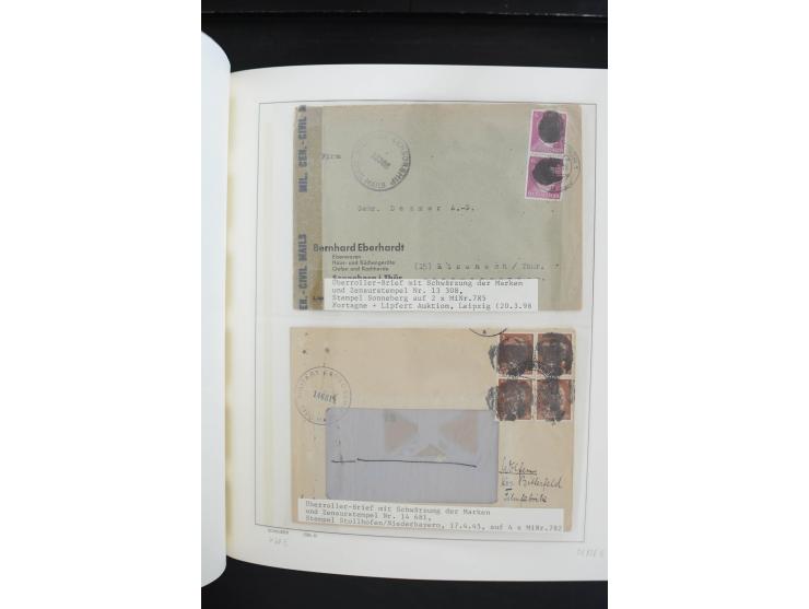1872/1945, postfrische, ungebrauchte und gestempelte Sammlung, vielfach in beiden Erhaltungen gesammelt, ab Weimar kpl., dazu
