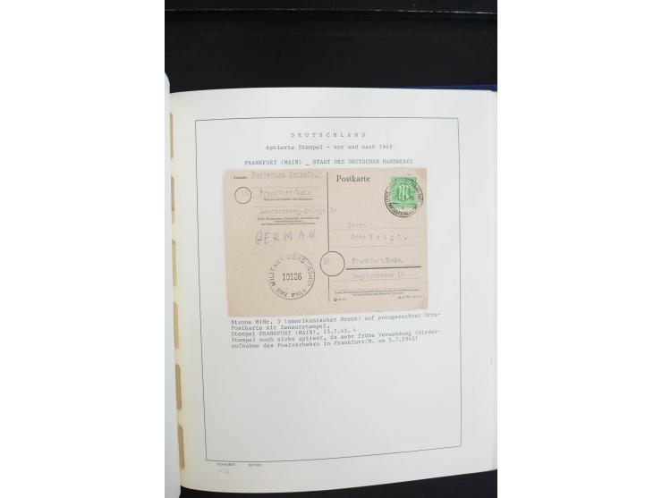 1872/1945, postfrische, ungebrauchte und gestempelte Sammlung, vielfach in beiden Erhaltungen gesammelt, ab Weimar kpl., dazu