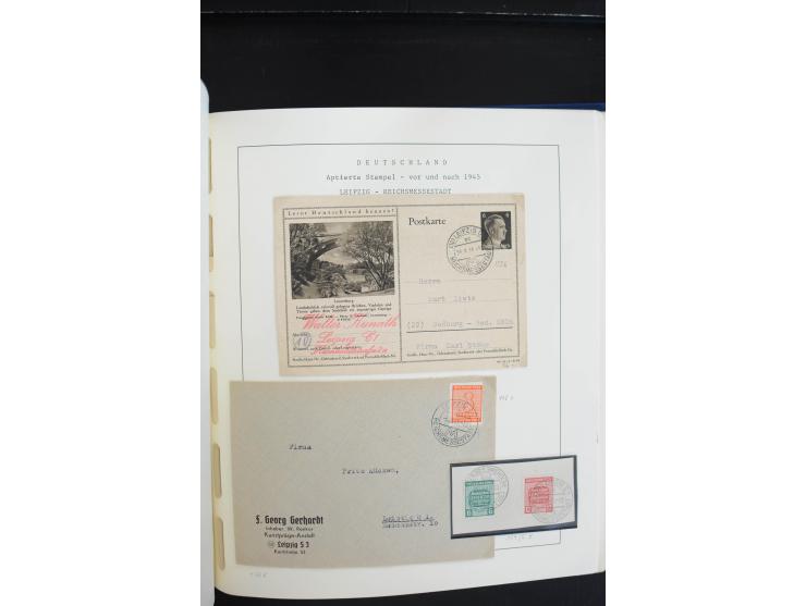 1872/1945, postfrische, ungebrauchte und gestempelte Sammlung, vielfach in beiden Erhaltungen gesammelt, ab Weimar kpl., dazu