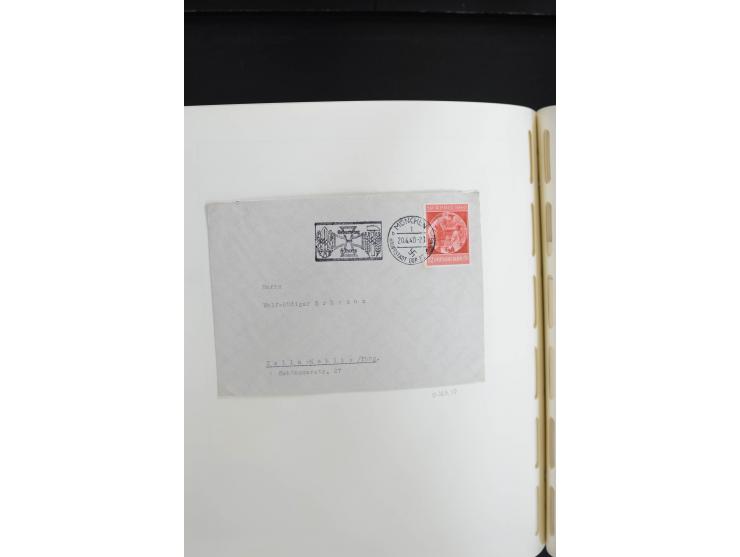 1872/1945, postfrische, ungebrauchte und gestempelte Sammlung, vielfach in beiden Erhaltungen gesammelt, ab Weimar kpl., dazu